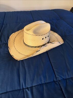 Men's Summit Sahuayo Natural Tan Cowboy Hat Size 7